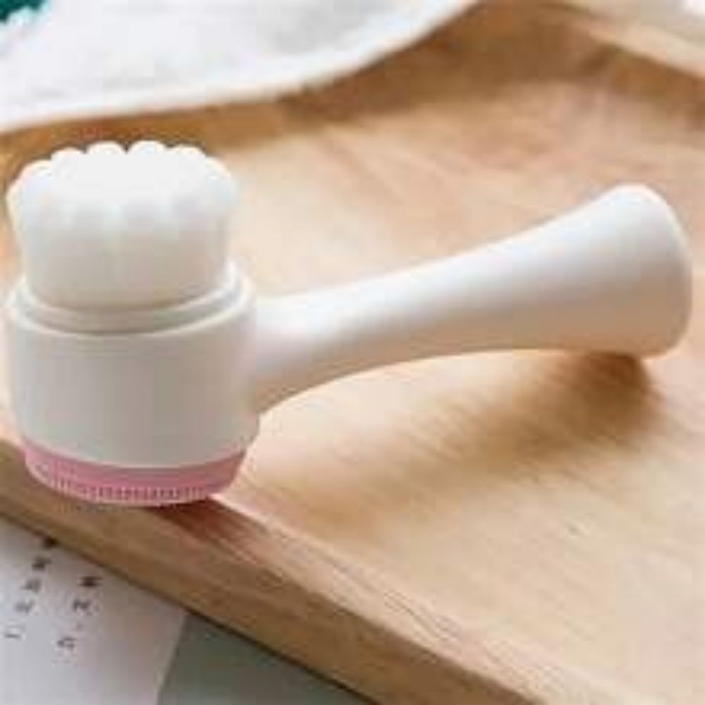 Easy Clean Nylon Pet Paw Brush Gentle Grooming And Massage Tool For