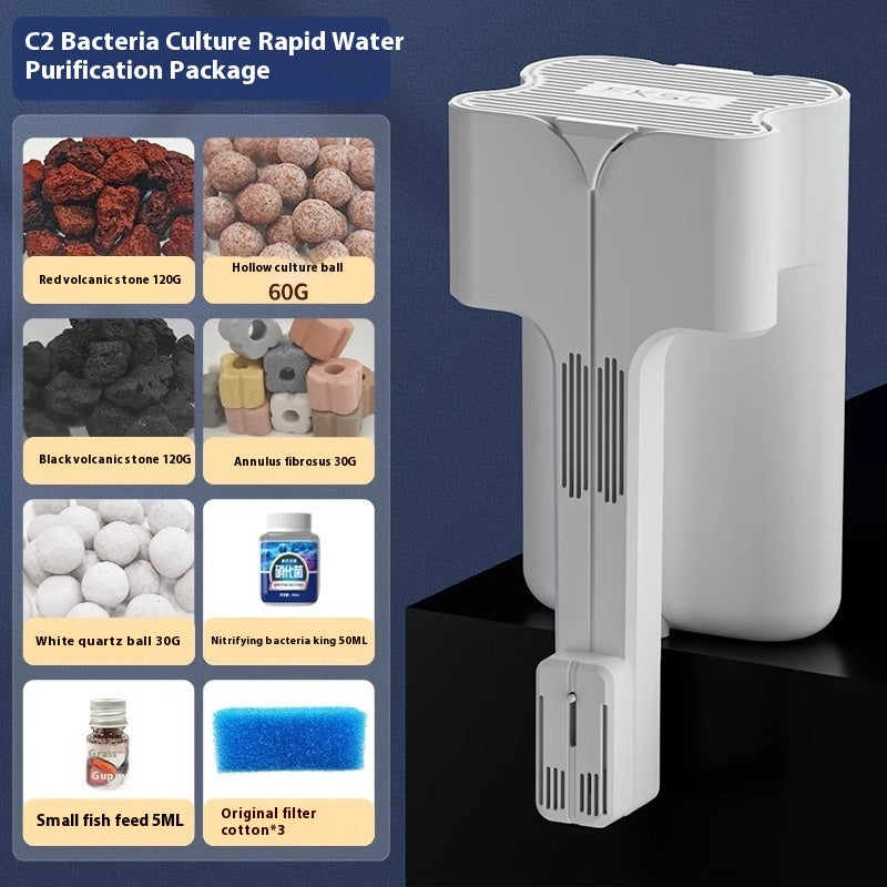 Crazy Water Plants Fish Tank Filter External Vat Three-in-one