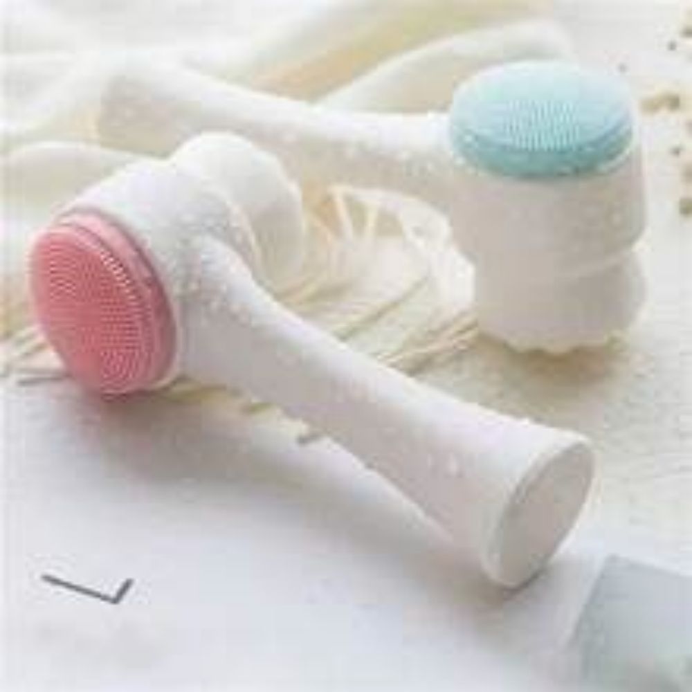 Easy Clean Nylon Pet Paw Brush Gentle Grooming And Massage Tool For
