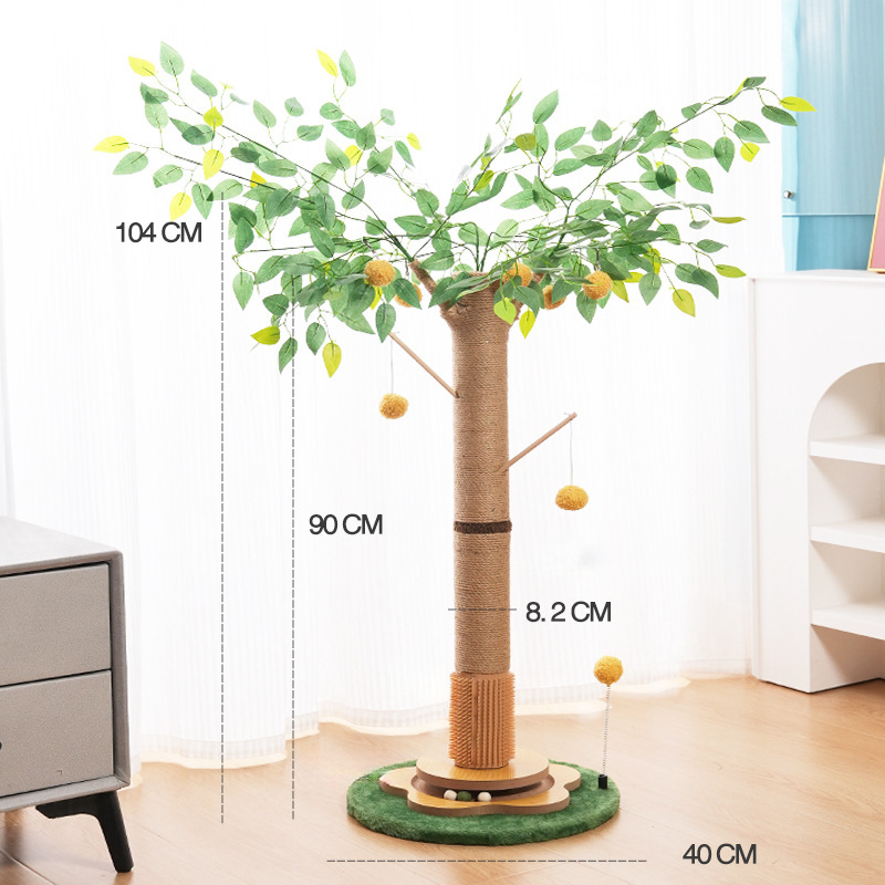Cat Scratching Post Tall Scratcher Tree For Indoor Cats Adults With