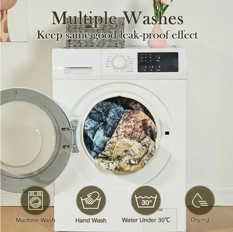 Qeils Washable Pee Pads For Dogs 2 Pack Reusable Puppy 36x41 Super