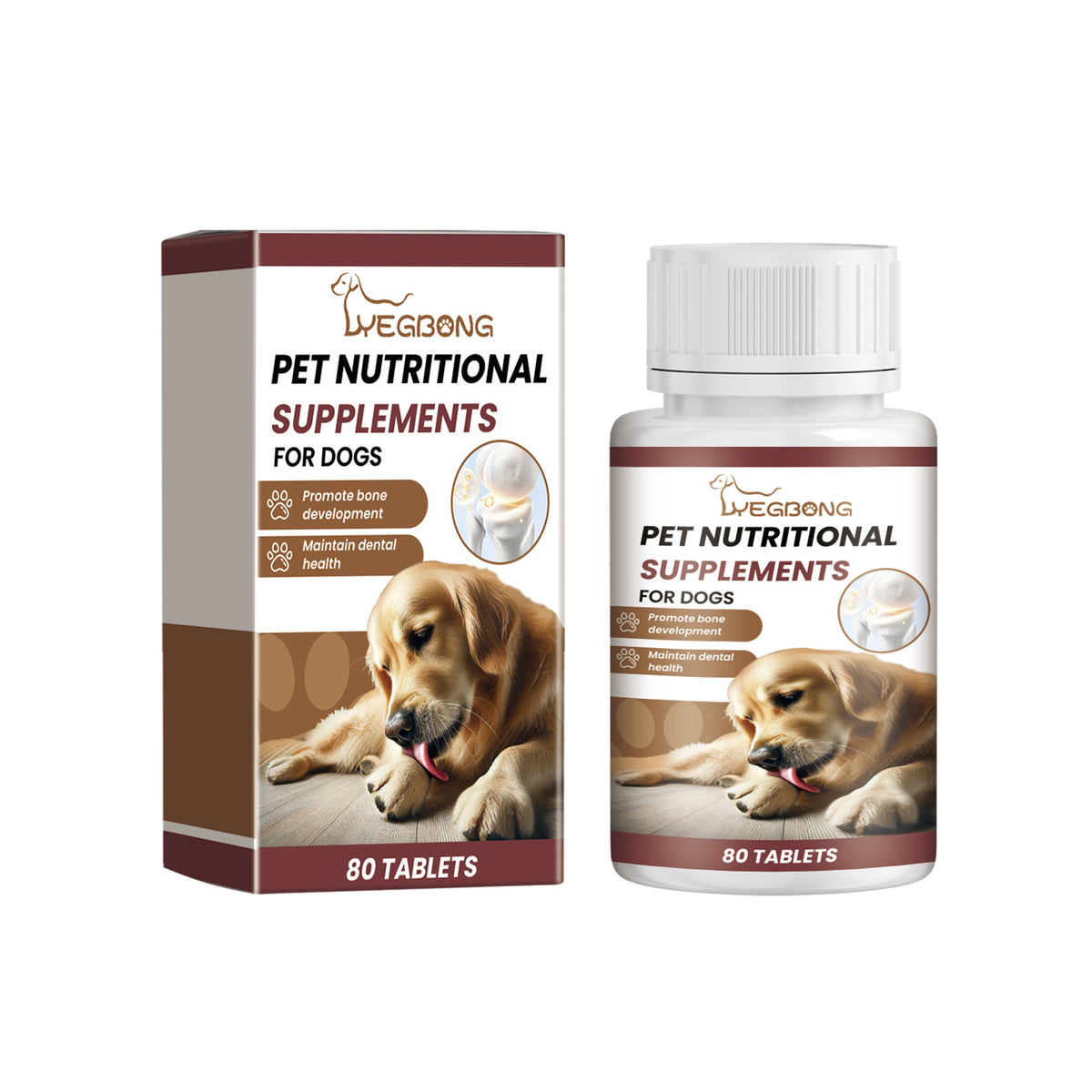 Pet Vitamin Supplement For A Healthy Nutritious Dietcalcium Tablets