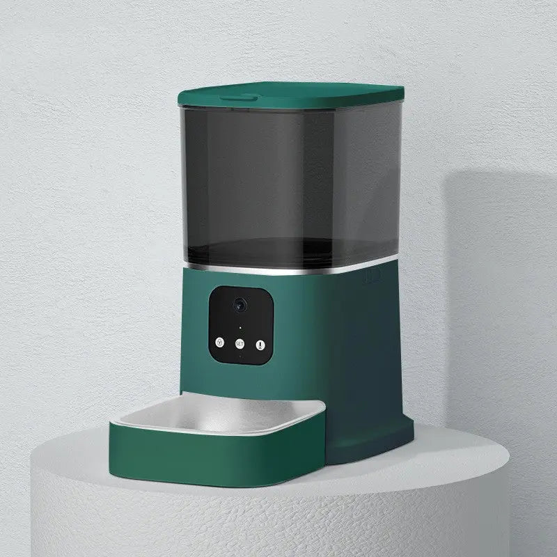 PawSync™ Smart WiFi Automatic FeederVoice Recording | App Control | Large Capacity | Smart Timer Feeding Pet Automatic Feeder