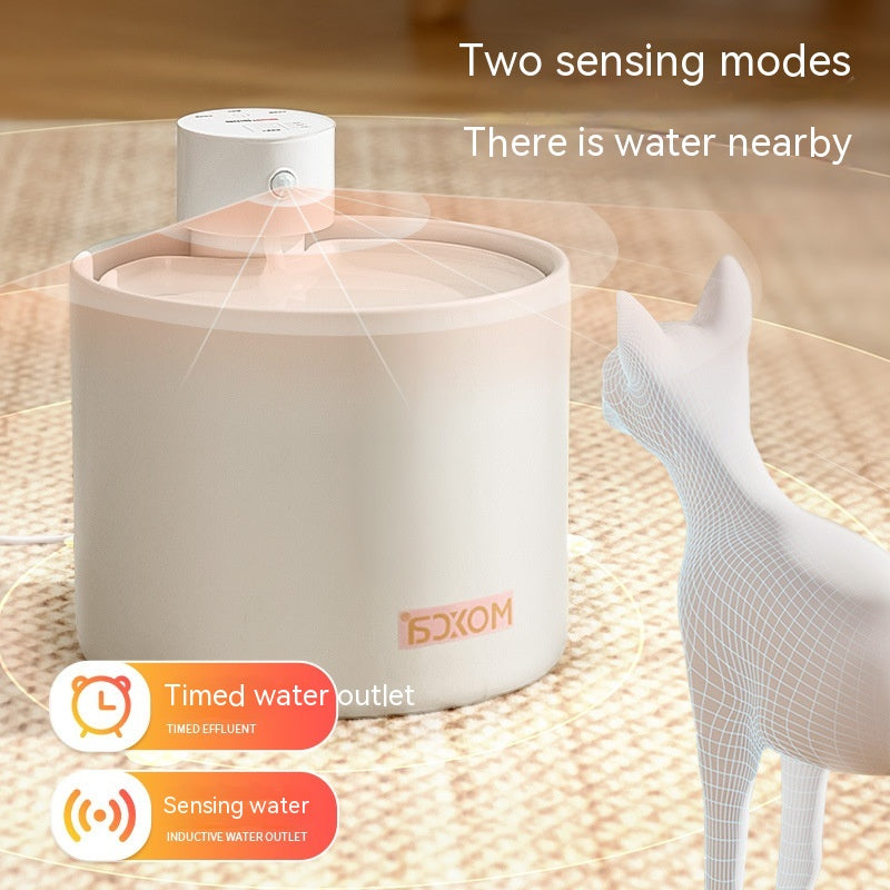 Cat Intelligent Water Dispenser Automatic Flow Induction Filter