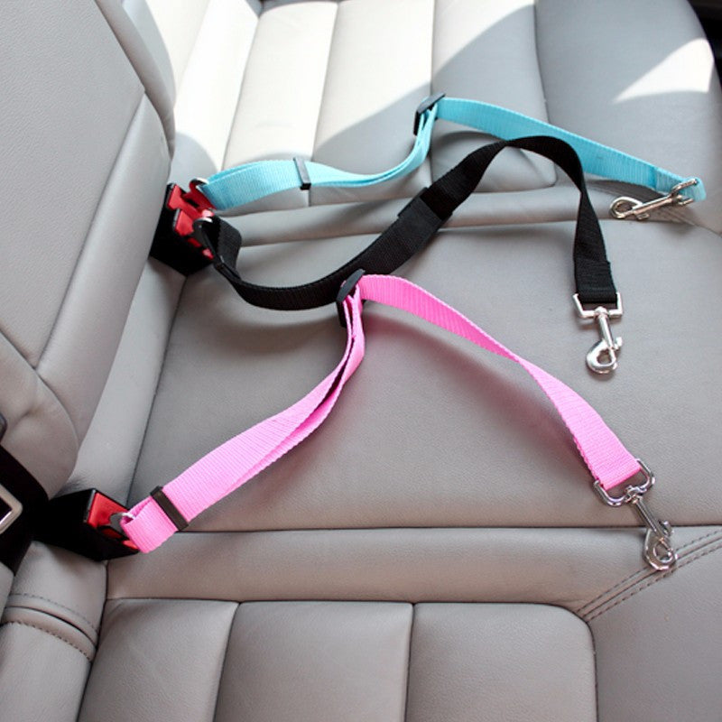 Retractable Dog Safety Belt Car For Pet Supplies Buckle