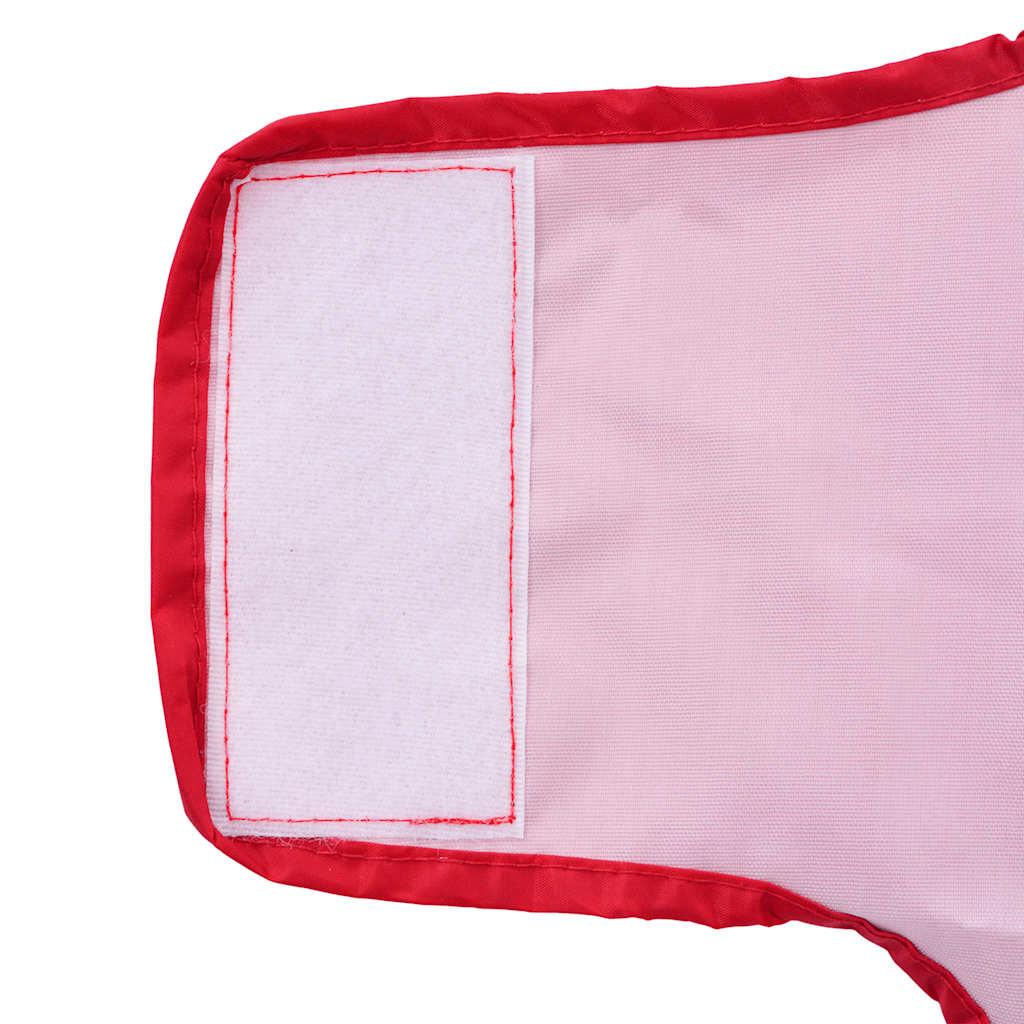 Dog Raincoat With Reflective Stripes Polyester S