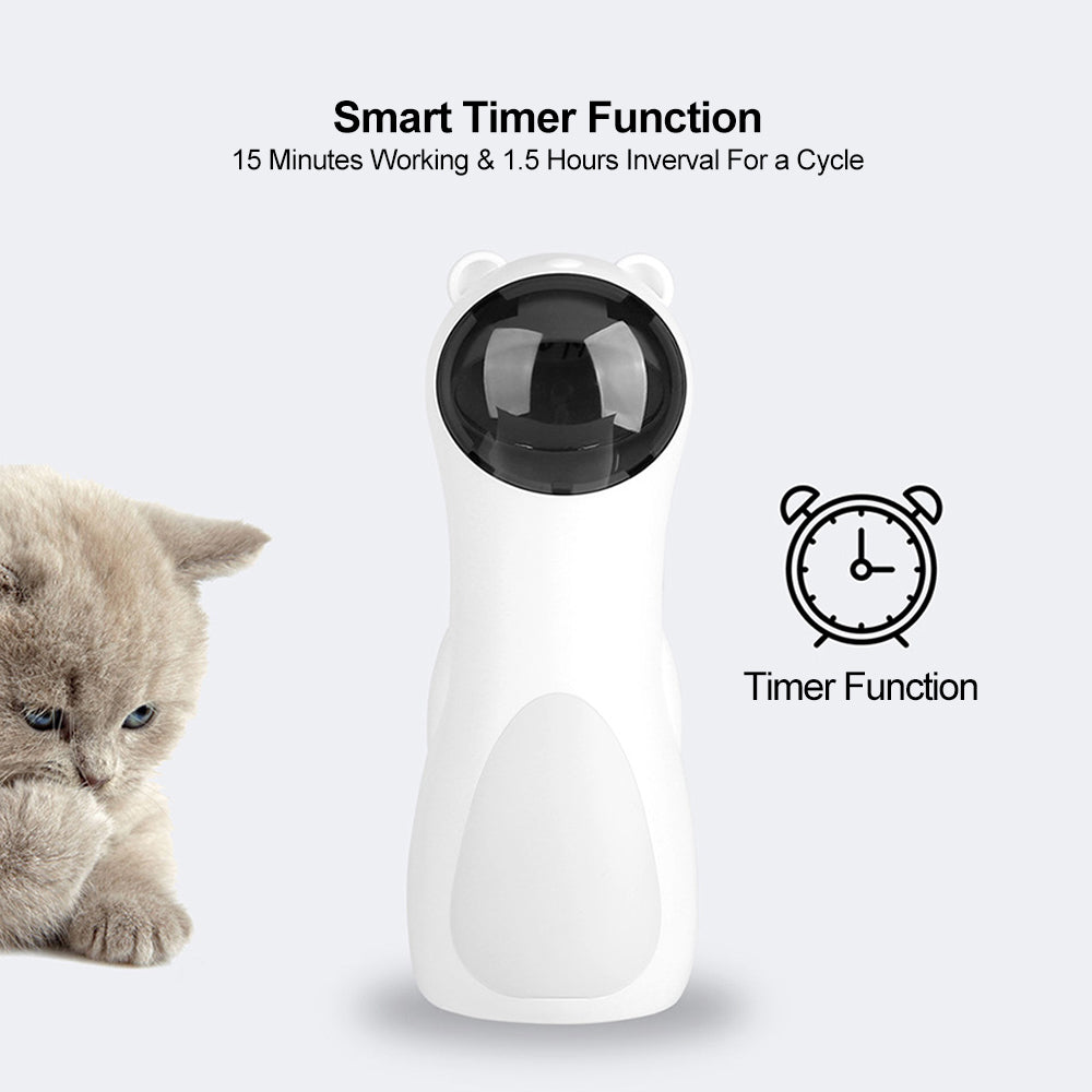 Automatic Laser Cat Toy Bear LED Red