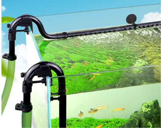 Fish Tank Filter Barrel Water Inlet And Outlet Accessories Rain