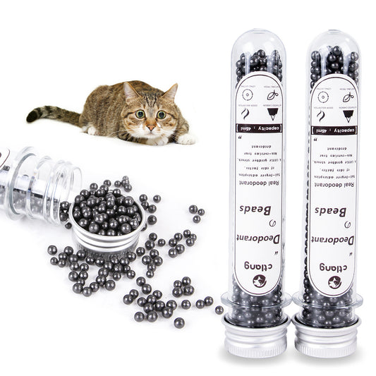 Pet Cat Litter Deodorizing Powder Remove Bamboo Charcoal Activated