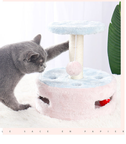 Small Cat Climbing Frame Multifunctional Simple Scratching Post