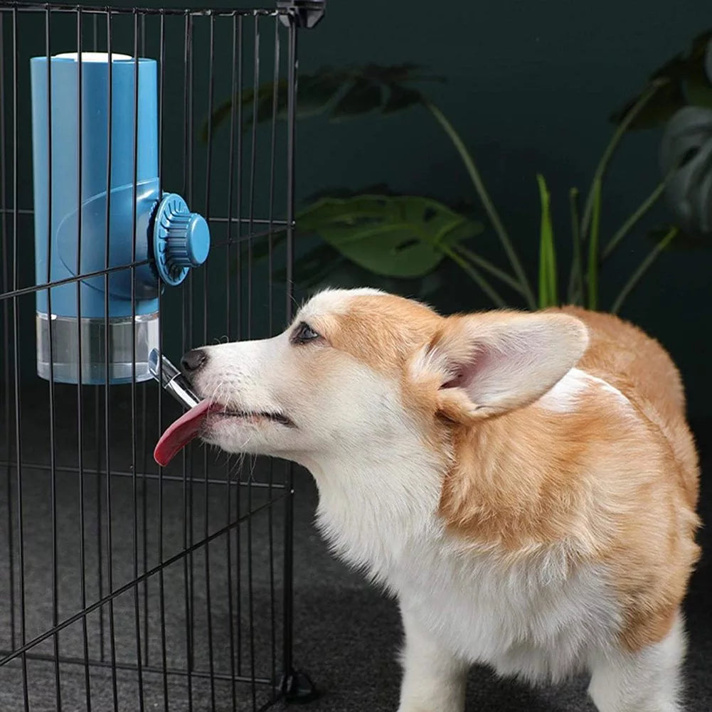 Pet Water Drinker Ball Feeder Hanging Cage Pet Cup