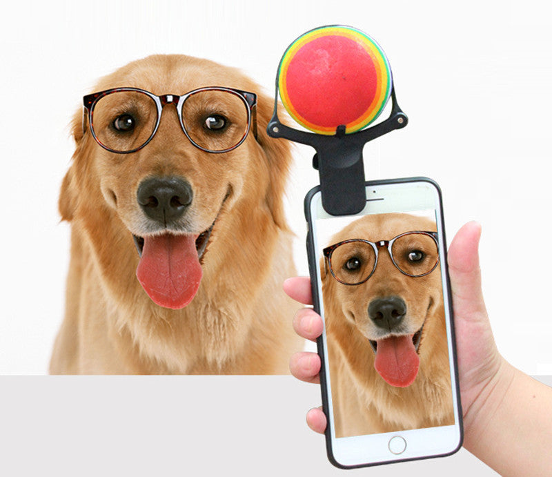 Pet Photo Props Toy Pet Selfie Artifact Funny Dog Camera Phone Clip