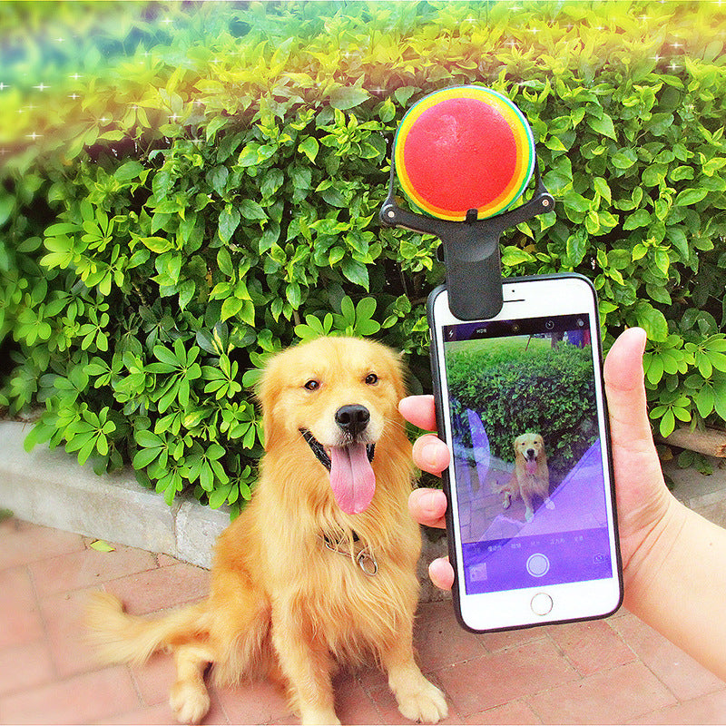 Pet Photo Props Toy Pet Selfie Artifact Funny Dog Camera Phone Clip