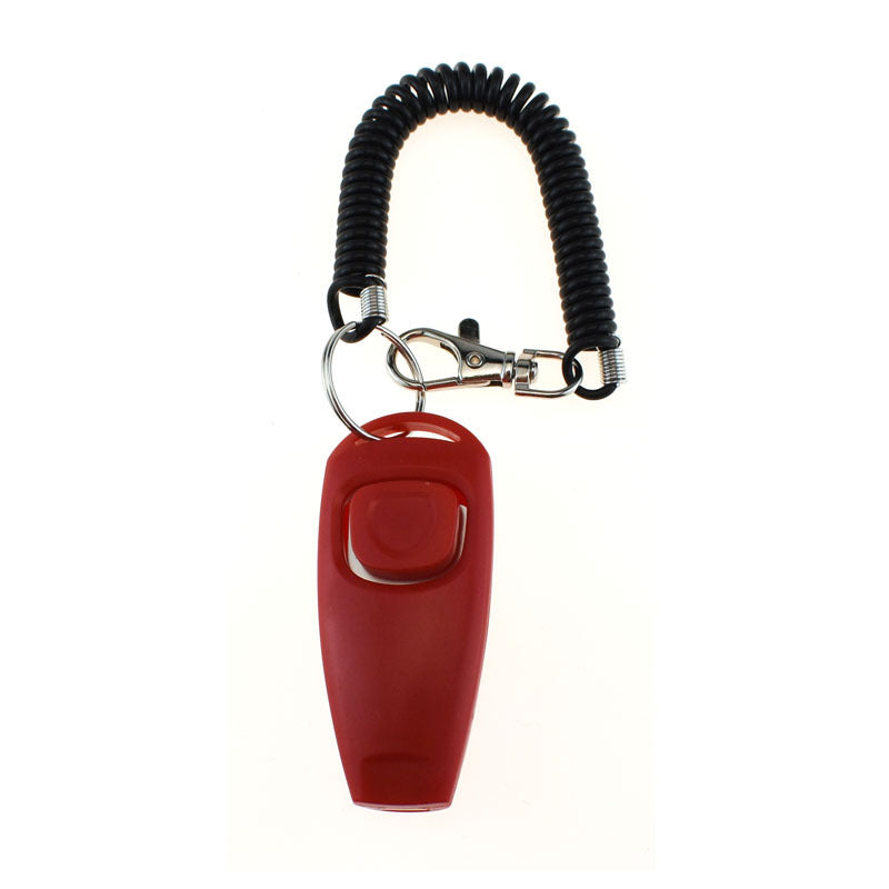 Two-in-one Clicker Pet Training Pet Whistle Dog Yellow Bracelet
