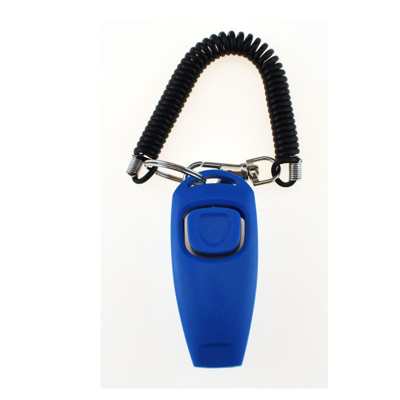 Two-in-one Clicker Pet Training Pet Whistle Dog Yellow Bracelet