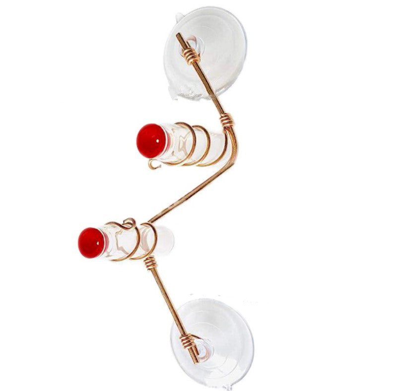 Garden Bird Feeder Supplies Hummingbird Drinker Suction Cup Easy To