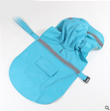 Pet Raincoat Dog Labrador Golden Retriever Large And Medium-sized