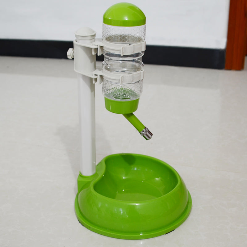 Dog Drinking Fountain Pet Automatic Hanging Teddy Water Bowl For