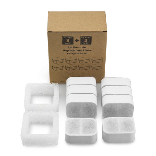Ceramic Pet Water Dispenser Compatible Filter Element Accessories