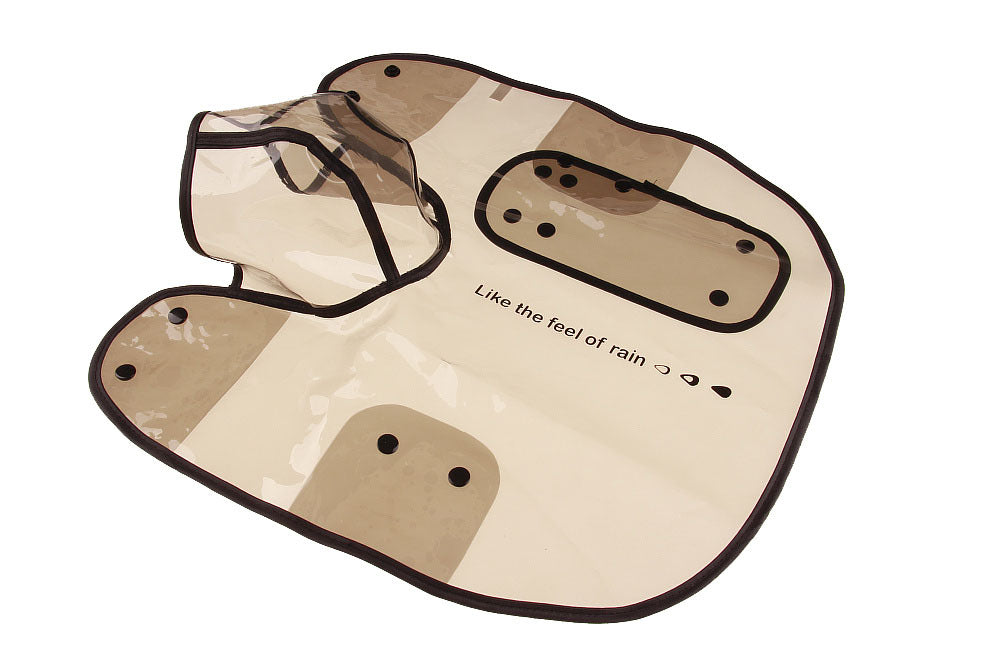 Simple Transparent Waterproof Raincoat For Dogs