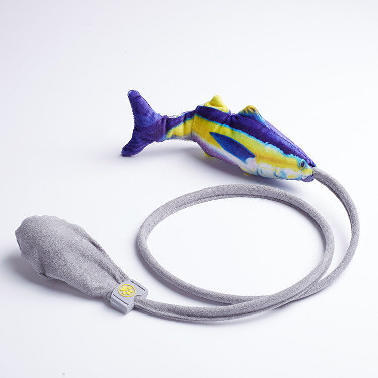 Creative Pet Funny Cat Artifact Simulation Fish Toy Interactive
