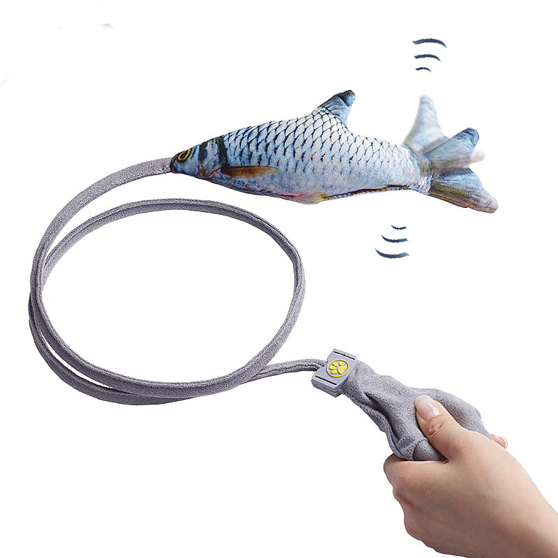 Creative Pet Funny Cat Artifact Simulation Fish Toy Interactive