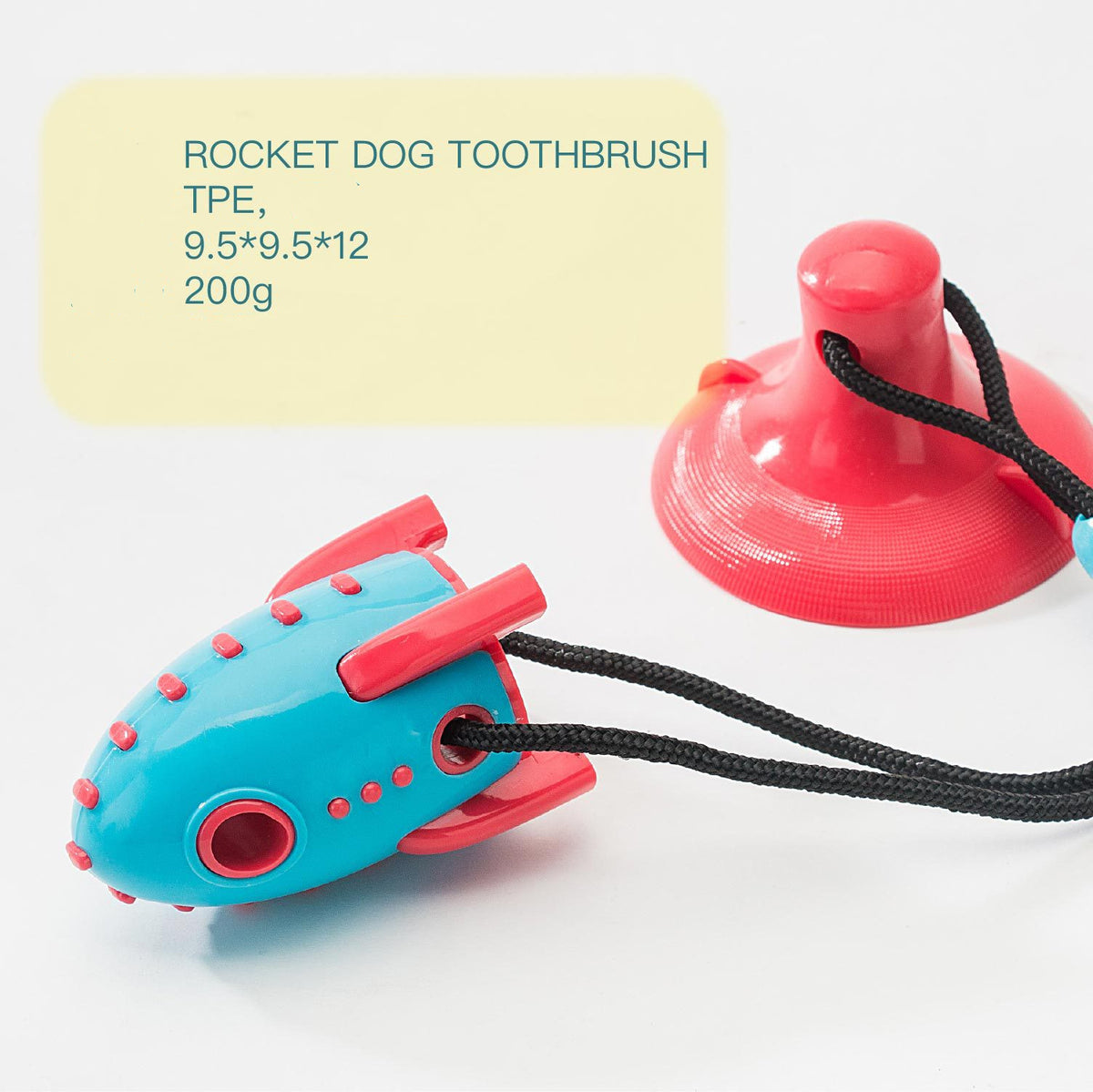 Rocket Dog Toys Leaking Food Bite Bite-resistant Pet