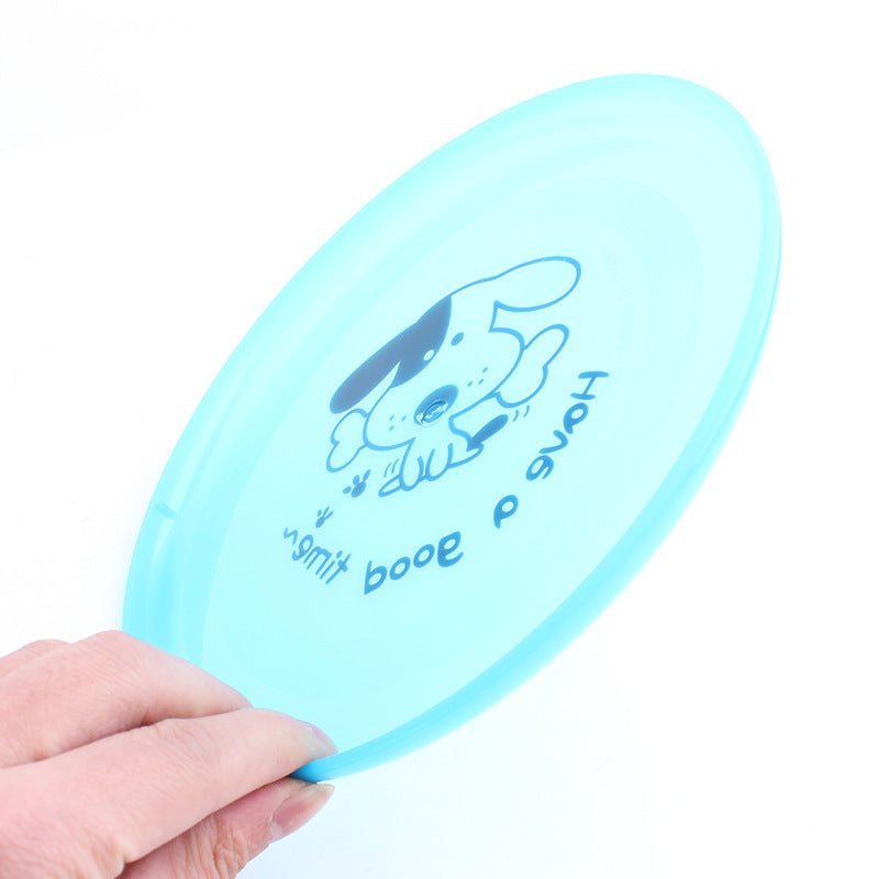 Silicone Flying Saucer Funny Pets Dog Cat Toy Game Discs Resistant