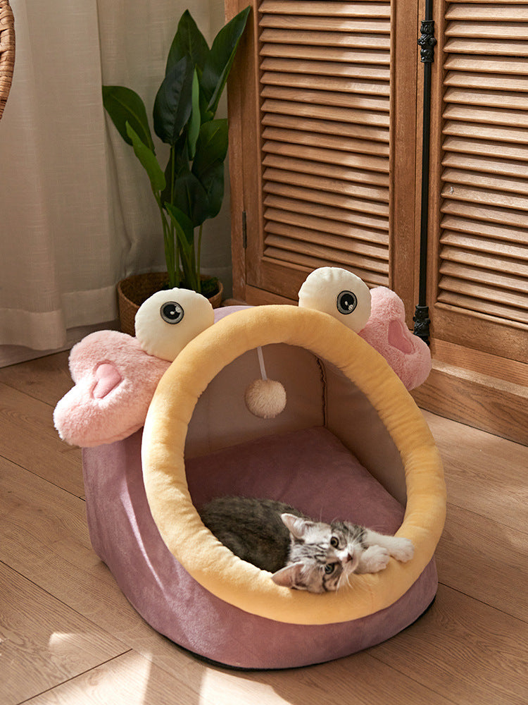 Cat Litter Four Seasons Universal Summer House Bed Villa Removable