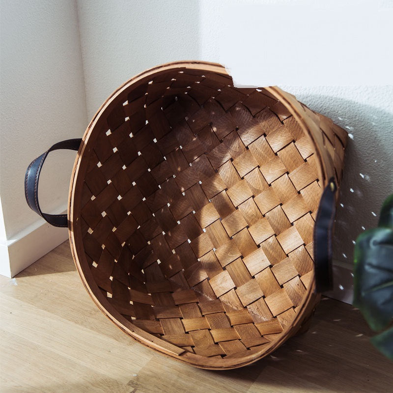 Bamboo Rattan Cat Bed House Kennel Nest Dog Tent Summer Sofa