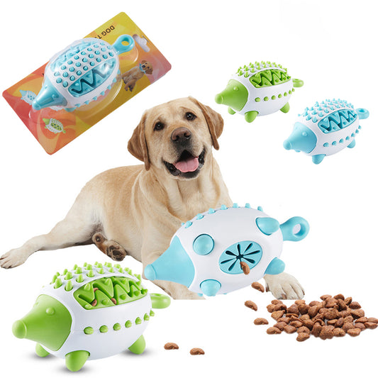 Phedgehog Shape Dog Toy Leaking Food Toys For Small Large Dogs Cat