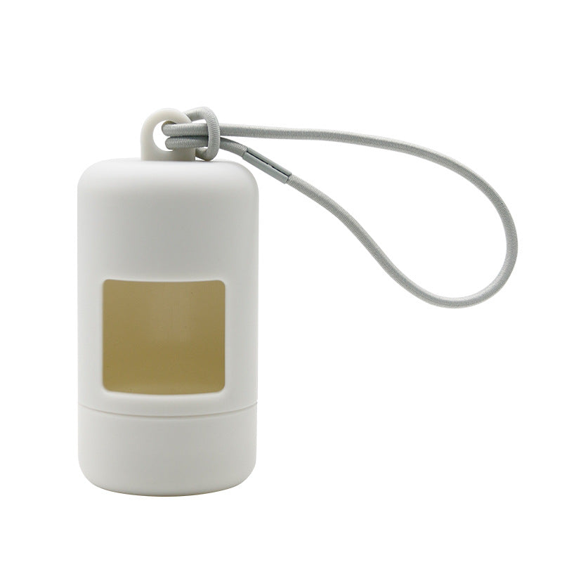 Portable Pvc Poop Bag Dispenser Dog Waste Holder