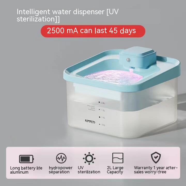 Cat Circulating Filter Uv Sterilization Automatic Water Dispenser