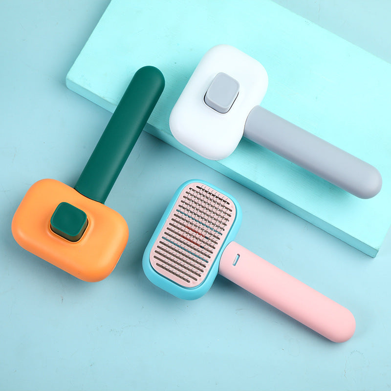New Pet Cat Dog Hair Brush Massage Comb Open-knot Grooming Cleaning