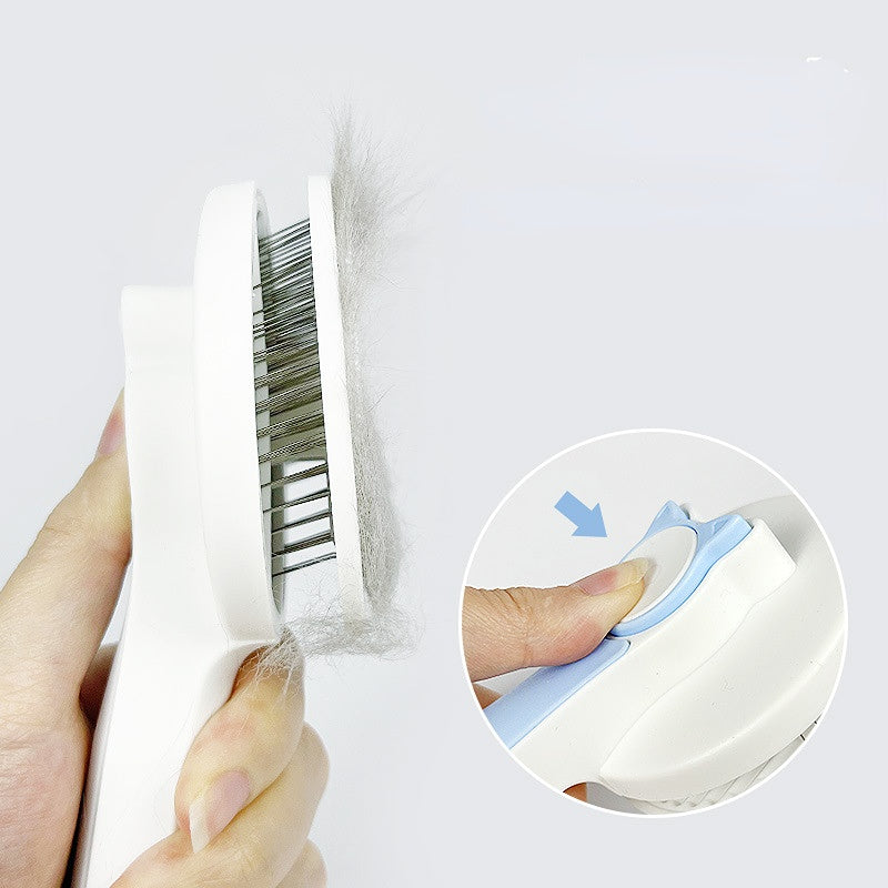 Pet Self Cleaning Cat Brushes Grooming Brush For Dogs Cats For Long