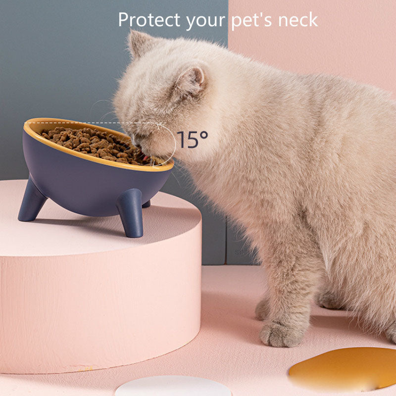 Cat Dog Bowl With Stand Pet Feeding Food Bowls Dogs Bunny Rabbit