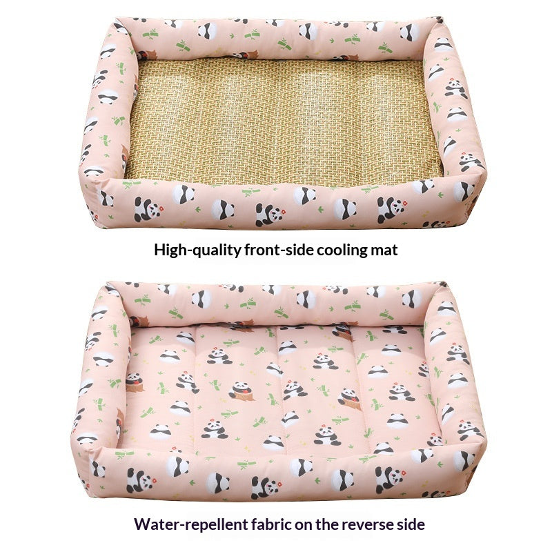 Summer Pet Ice Pad Cooling Mat All-season Dog Bed Cushion