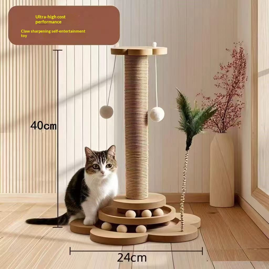 Cat Climbing Frame Wear-resistant And Non-shedding Elevated