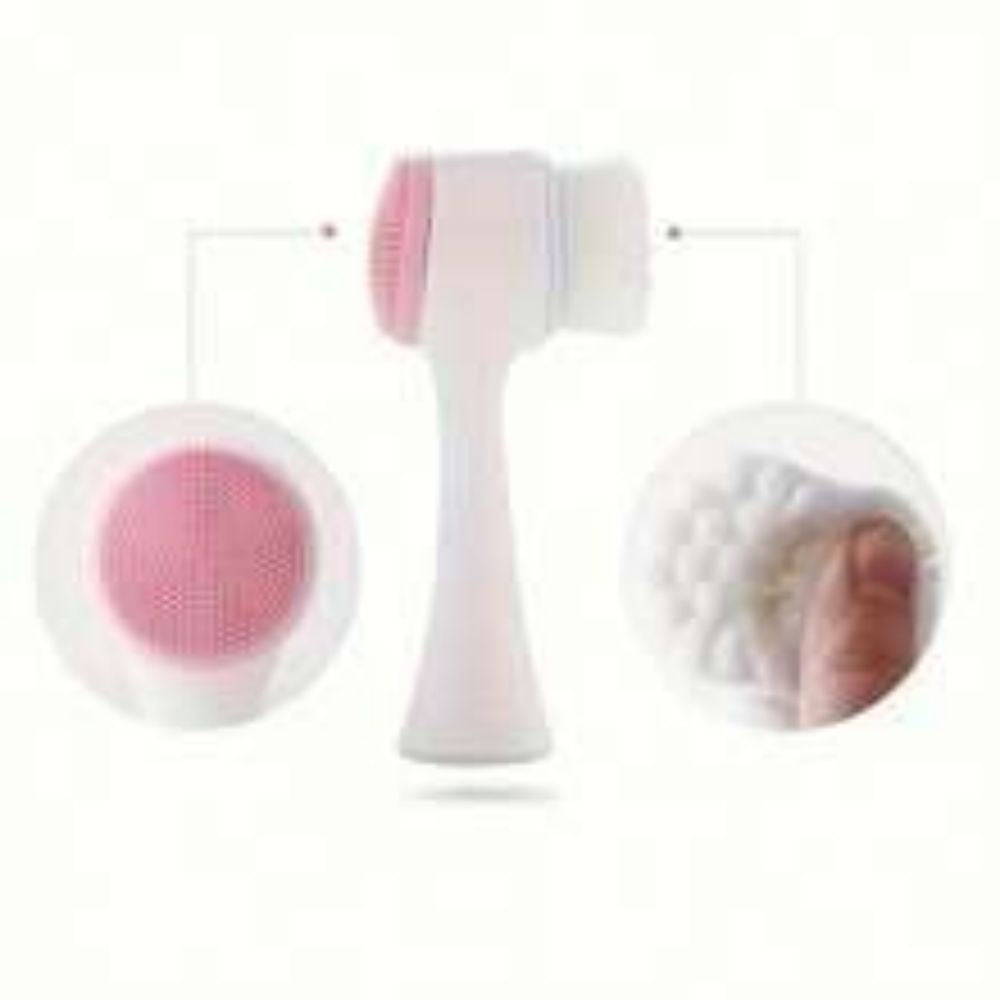 Easy Clean Nylon Pet Paw Brush Gentle Grooming And Massage Tool For
