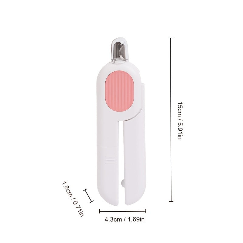 Dog And Cat Nail Clippers Pet Trimmers With LED Light And Circular
