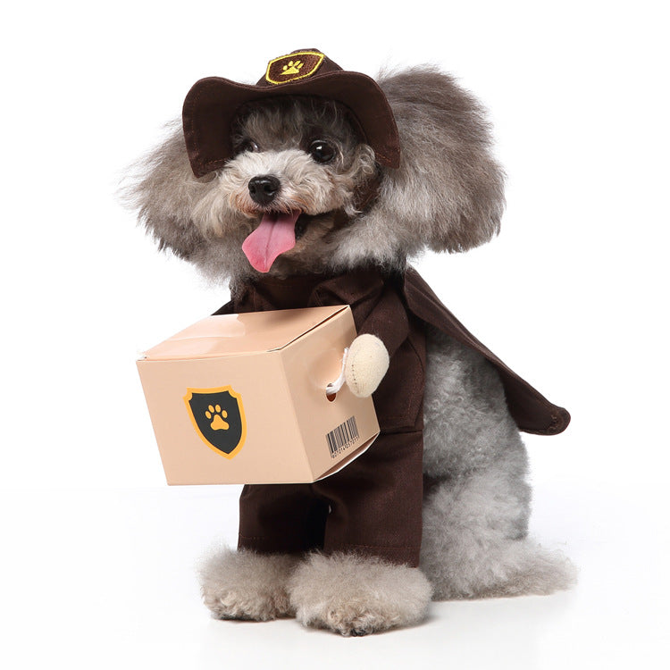 Cosplay Pet Supplies Standing Outfit Funny Dog Clothes Upright