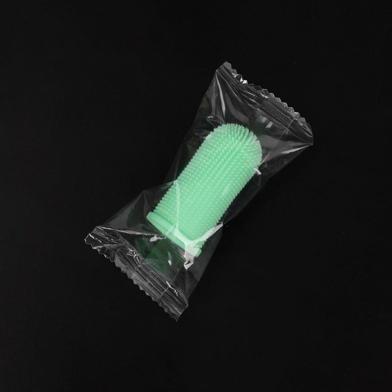 360-degree Pet Toothbrush Rubber Finger Cap
