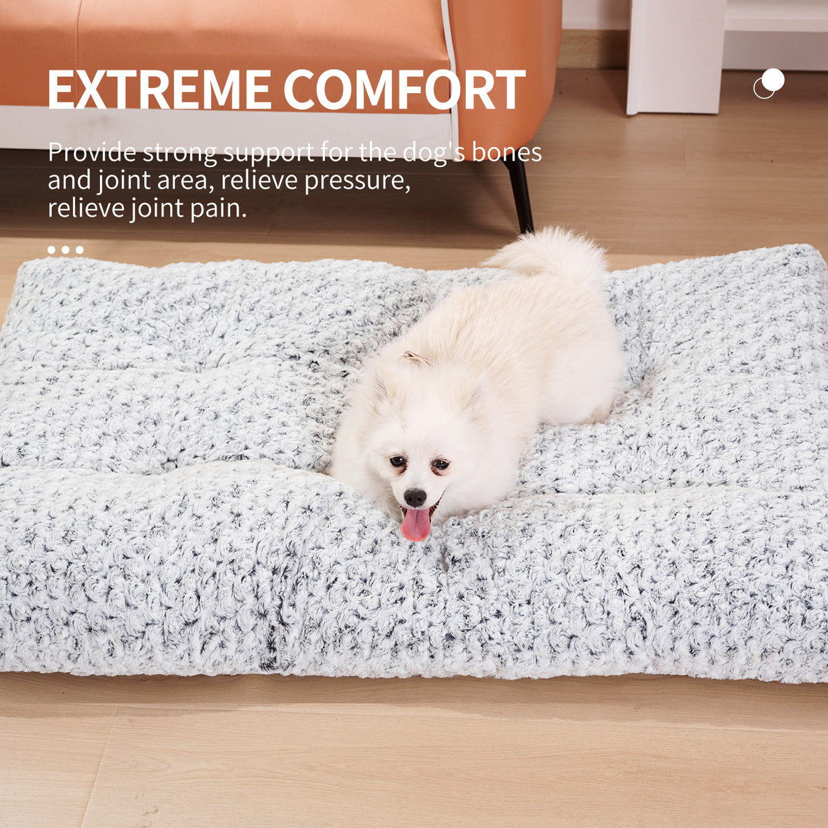 Dog Beds Thickened Rose Velvet Pet Kennel Bed Mat More Cotton Soft