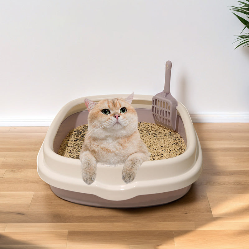 Pet Toilet Bedpan Training Plastic Sand Litter Box Cat Dog Tray