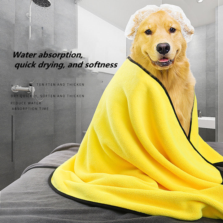 Quick-Drying Soft Towel for Dogs and Cats