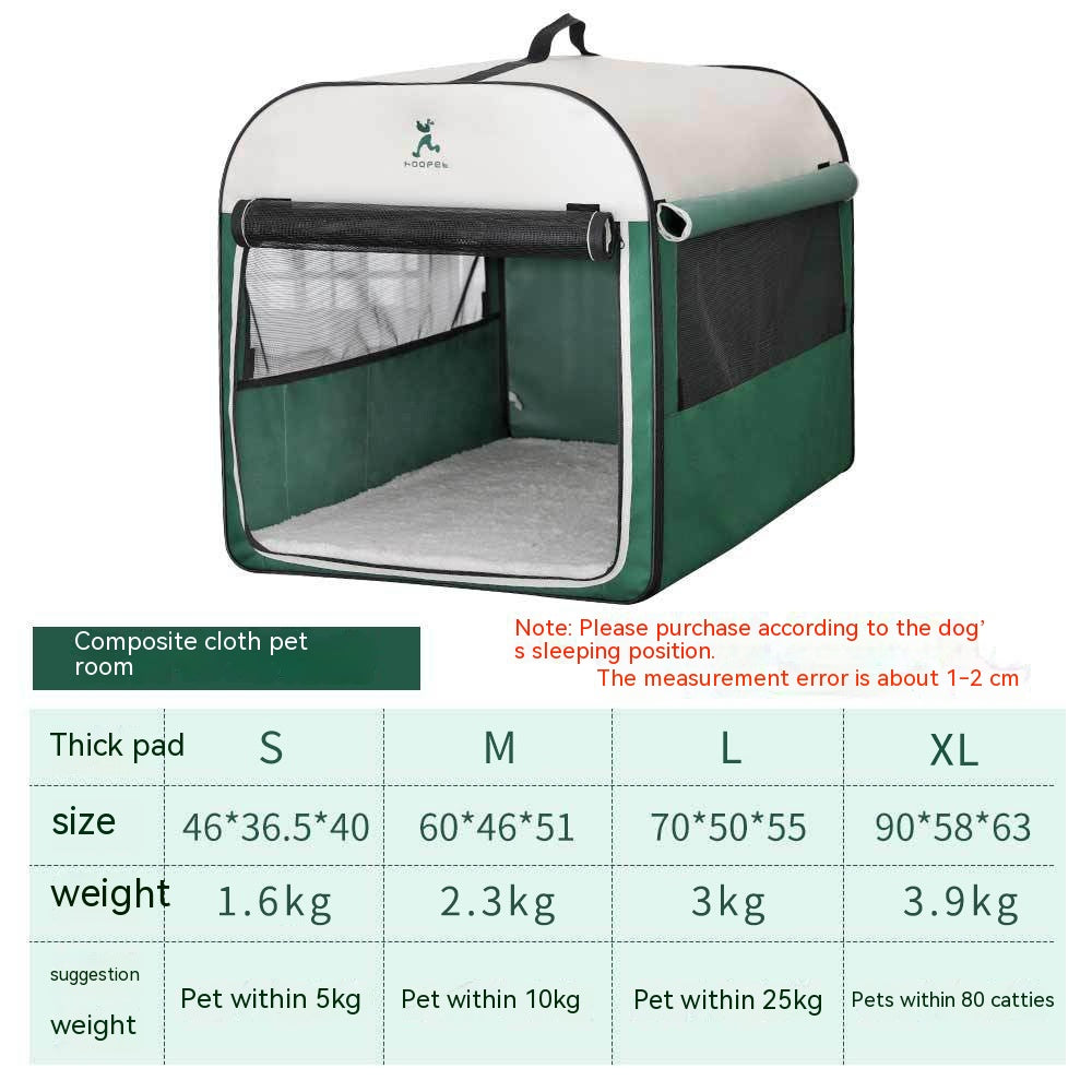 Dog Kennel Warm Large House Winter Cage Indoor Outdoor