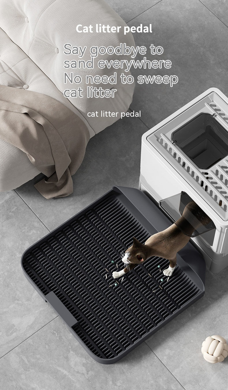 Cat Litter Pedal Box Pad Mat Pet Supplies