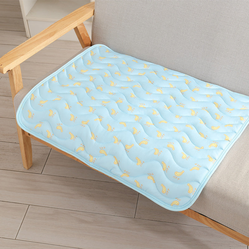 Self-cooling Pet Mat For Dogs Cats Foldable Summer Cooling Pad With