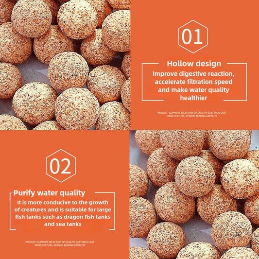 Bio Balls For Aquarium Filter Media Pond Material Ceramic Ring For