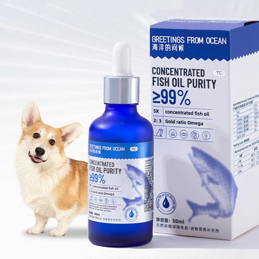 Norway Deep Sea Fish Oil Small And Medium Dogs Cat Beautiful Hair
